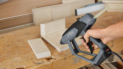 Pistoletë ngjitëse Steinel GluePRO 300, profesionale, 240V, gri me të zezë