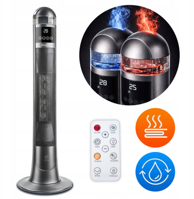Ngrohës kulle keramik Webber ETNA, 2200W, me lagështues, grafit