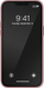 Mbrojtëse telefoni Adidas 3 Stripes Snap Case për iPhone 14 Pro Max, teksturë aligatori, rozë
