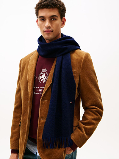 Shall për meshkuj Tommy Hilfiger, i kaltër