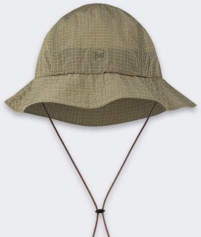 Kapelë bucket Buff Go Solid, UPF50, e lehtë, e zezë