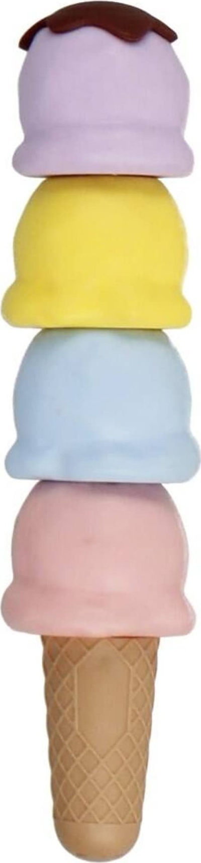 Markerë tekstualë Starpak Mini Ice Cream, set 4 copë, shumëngjyrëshe