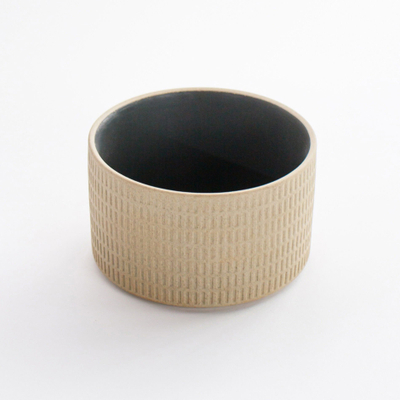 Tas porcelani Verlo ZEN, 12 cm, 550 ml, grafit bezhë