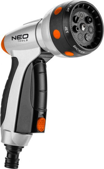 Spërkatës kopshti Neo, 7 lloje shiu, CLICK