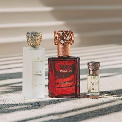 Vaj parfumi Swiss Arabian Rose 01, 12ml, për meshkuj