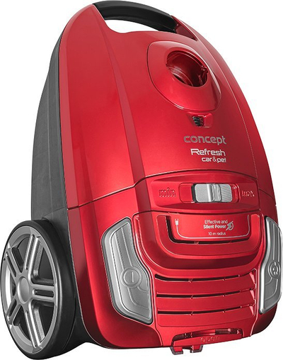 Fshesë me korent Concept VP8224 Refresh, 700W, me qese 3.5L, e kuqe