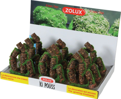 Dekor akuariumi Zolux KIPOUSS Totem, 3 kolona, fara bime ujore