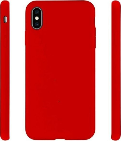 Kapak silikoni Beline për iPhone 12 Pro Max 6.7", i kuq