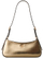 Çantë shpatulle Calvin Klein Shoulder Bag With Metallic Look, 26x11x4cm, efekt metalik, e argjendtë