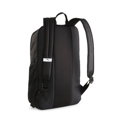Çantë shpine Puma S Backpack 90712 01, 100% poliester, me xhepa anësorë rrjete, e zezë