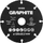 Disk prerës Graphite HM 55H698, 125 x 22.2 mm