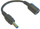 Adapter karikuesi CoreParts Conversion Cable HP, 7.4×5.0 mm në 4.5×3.0 mm, i zi