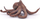 Lodër figurine detare PAPO Marine Life Octopus, PVC, shumëngjyrëshe