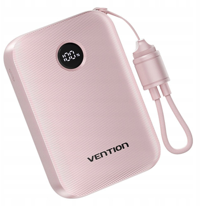 Powerbank Vention FKBP0 C, 20000mAh, 22.5W, roz
