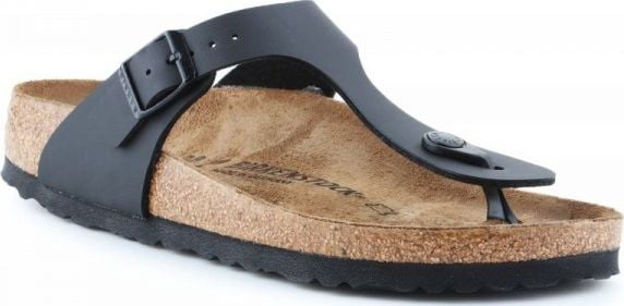 Sandale Birkenstock Gizeh W 0043693, EU 40, lëkurë, të zeza