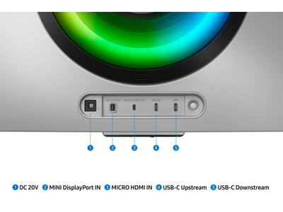 Monitor Samsung Odyssey Neo G8 S34BG850SU, 34", UWQHD OLED, argjendtë