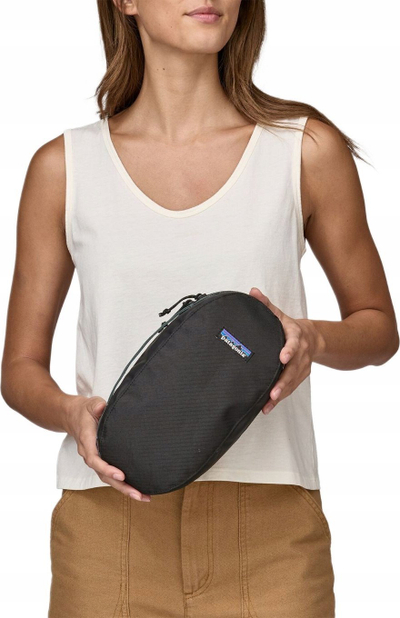 Organizues udhëtimi Patagonia Black Hole Cube 3L, material ripstop, që s’e ha uji, i zi