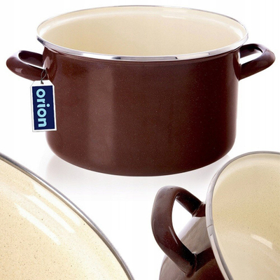 Tenxhere Tenga emal, 4L, 22 cm, kafe