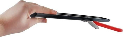 Shirit magnetik Iso Trade, 32.5 cm, për thika edhe vegla, i zi