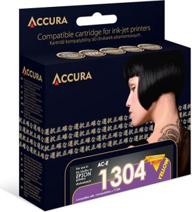 Bojë printeri Accura Epson T1304, 15 ml, e verdhë