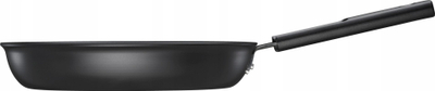 Tigan gatimi Fiskars Hard Face, 24 cm, me shtresë qeramike jo ngjitëse, i zi