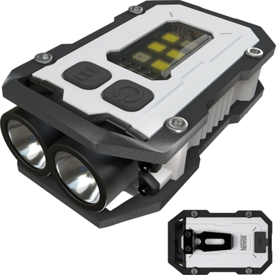 Elektrike multifunksionale Strong Mini, 800 lumen, USB C, e bardhë