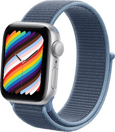 Rrip sportiv najloni Crong Sports Band për Apple Watch 38/40mm, blu