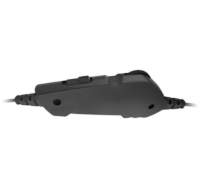 Kufje DEFENDER ZEYROX, 3.5mm, 1.8m, të zeza