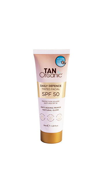 Krem dielli me ngjyrë për fytyrën SPF 50 për mbrojtje të përditshme, 50 ml