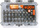 Set bitash Boxer X31, 31 copë, çelik S2, portokalli