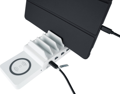 Karikues për pajisje mobile Alcasa PCA-D006WQL, fast charging, i bardhë