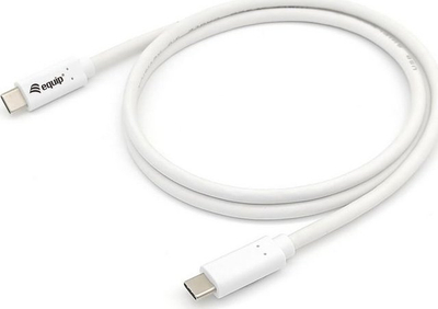 Kabllo USB equip USB C në USB C, 2m, 60W PD, 5Gbps, e bardhë