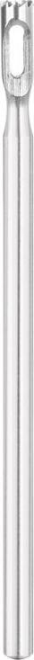 Freza manikyr EXO PRO Steel COR, çelik inox, 2.3mm, argjendtë