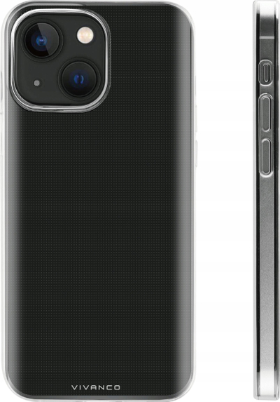 Kapak telefoni Vivanco Super Slim për iPhone 14 Plus, TPU, transparent