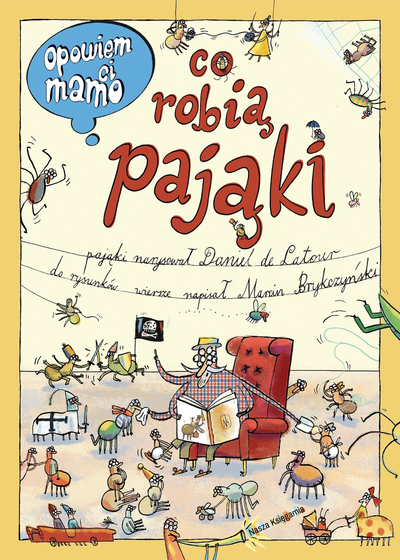 Libër për fëmijë Let Me Tell You Mom What Spiders Do, tregim ilustrues, mosha 2 6 vjeç