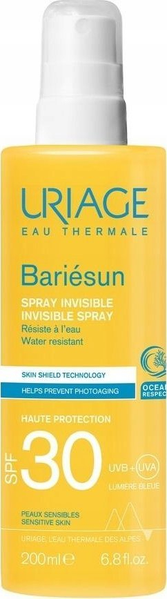 Sprej dielli Uriage Bariésun Invisible Spray SPF30, 200ml, për trup