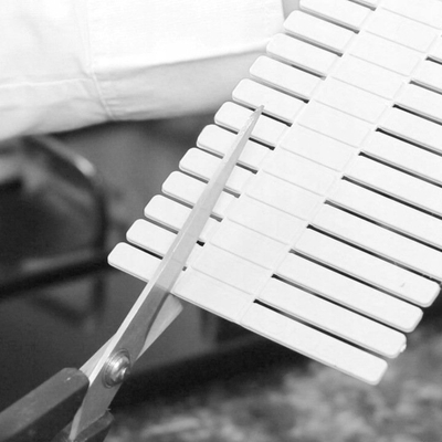 Ndarës sirtari pa markë, set 4 copë, i rregullueshëm, plastik, i bardhë