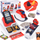Set lodër mini market ZA4636, arkë me skaner, lexues kartelash, shumëngjyrësh