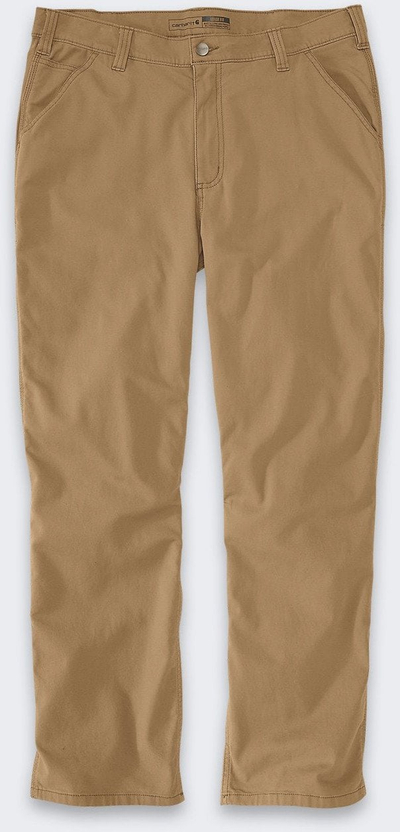Pantallona pune Carhartt Rugged Flex Loose Fit Canvas, për burra, 32, ngjyrë hickory