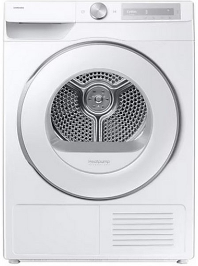Tharëse rrobash Samsung, 9kg, A+++, me pompë nxehtësie, e bardhë
