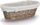 Shportë bukë wicker, 33 x 14 x 10 cm, bezhë natyrale