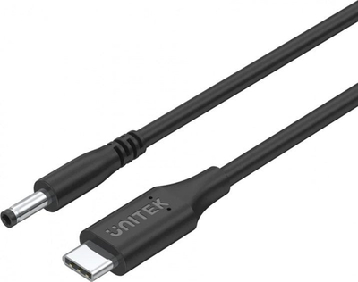 Kabllo USB Unitek C14118BK, USB C në DC 4 x 1.7 mm, 1.8 m, e zezë