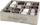 Organizues sirtari Organizer Collection, 16 ndarje, 31x31x8.5cm, polipropilen, gri