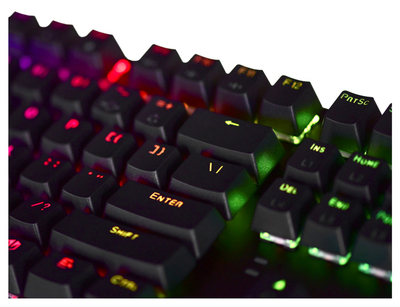 Tastierë mekanike Gaming Endorfy THOCK TKL, USB, Kailh Blue, RGB, e zezë