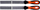 Set lima Bahco 4-154-08-2-2, 2 copë, 200mm, portokalli
