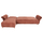 Divan-Shtrat Mailo 300×150×80 Hcm (HM6071.04), portokalltë