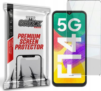 Xham mbrojtës hibrid GrizzGlass Samsung Galaxy F14, i tejdukshëm