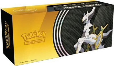 Set letra Pokémon TCG Trainer’s Toolkit 2023 Arceus, 150+ letra, 4 booster packs, shumëngjyrësh