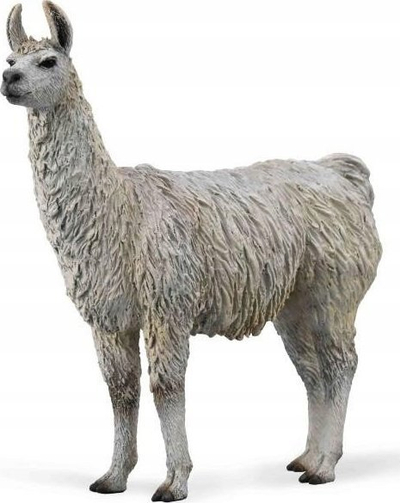 Figurë lodër Collecta Llama, për koleksion, me shumë ngjyra