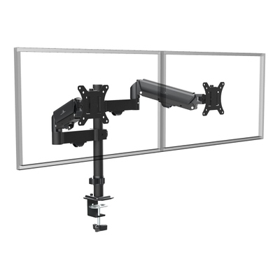 Mbajtëse dyfishe monitorësh Maclean MC-136, 17"-32", 2-10 kg, e zezë